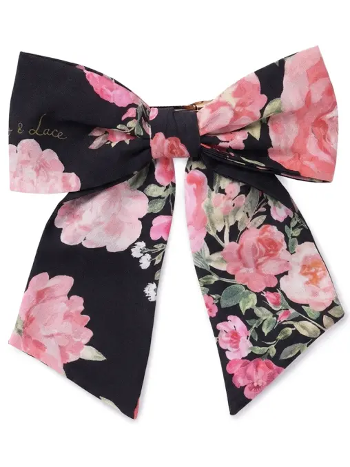 Заколка шелковая ROSES AND LACE