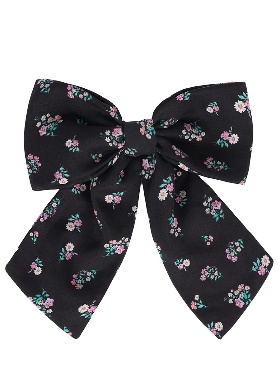 Заколка шелковая