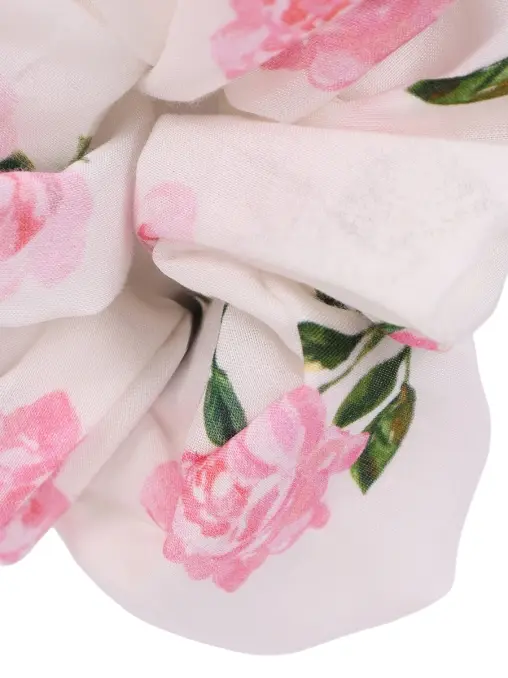 Резинка для волос хлопковая ROSES AND LACE