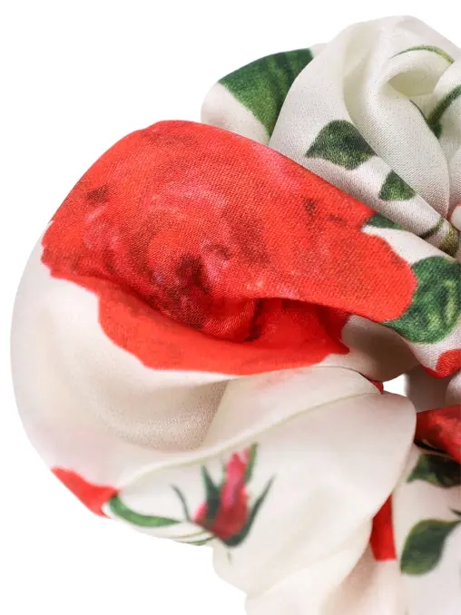 Резинка для волос шелковая ROSES AND LACE