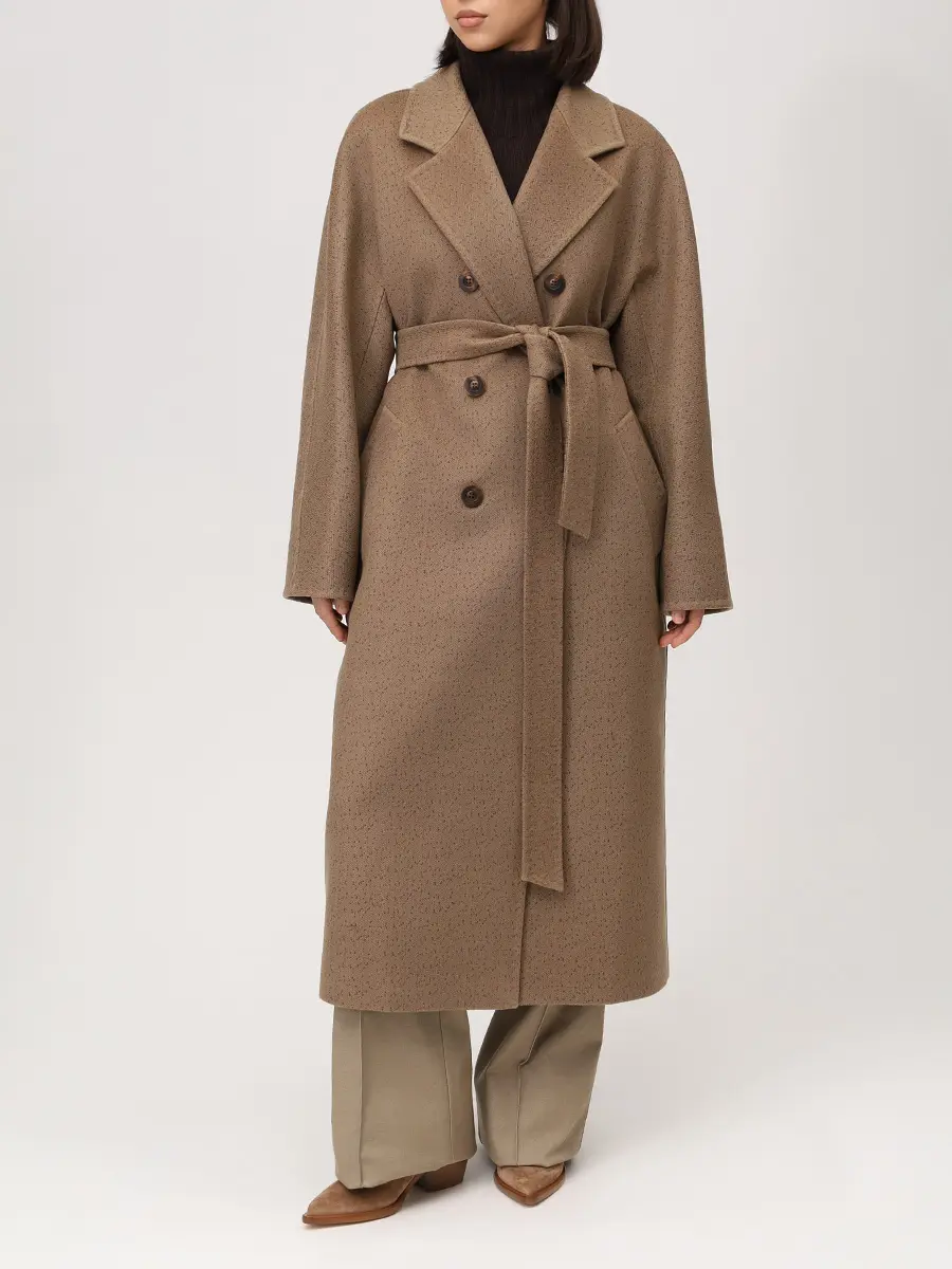 Пальто из кашемира и шерсти