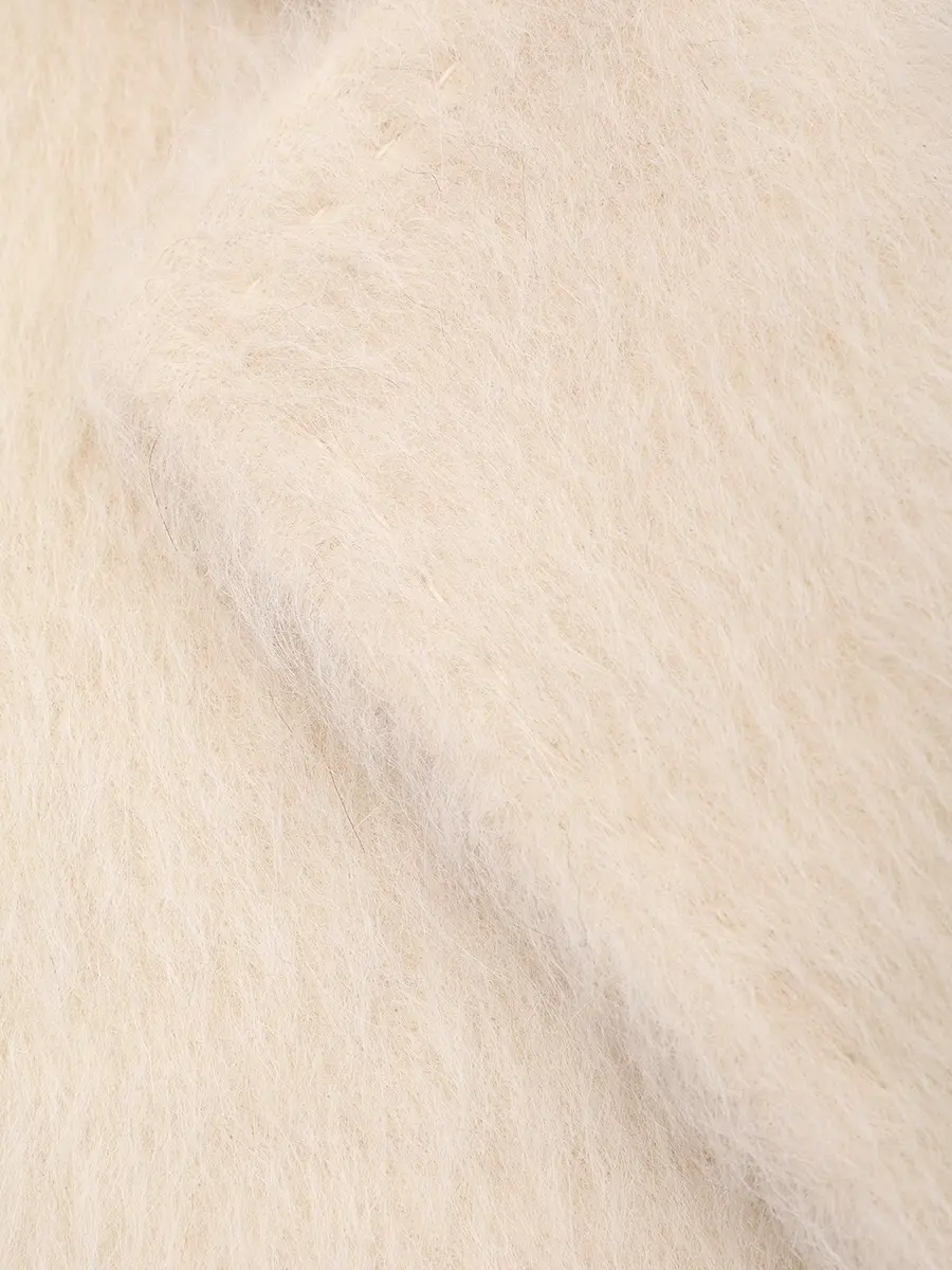 Пальто из сури альпака