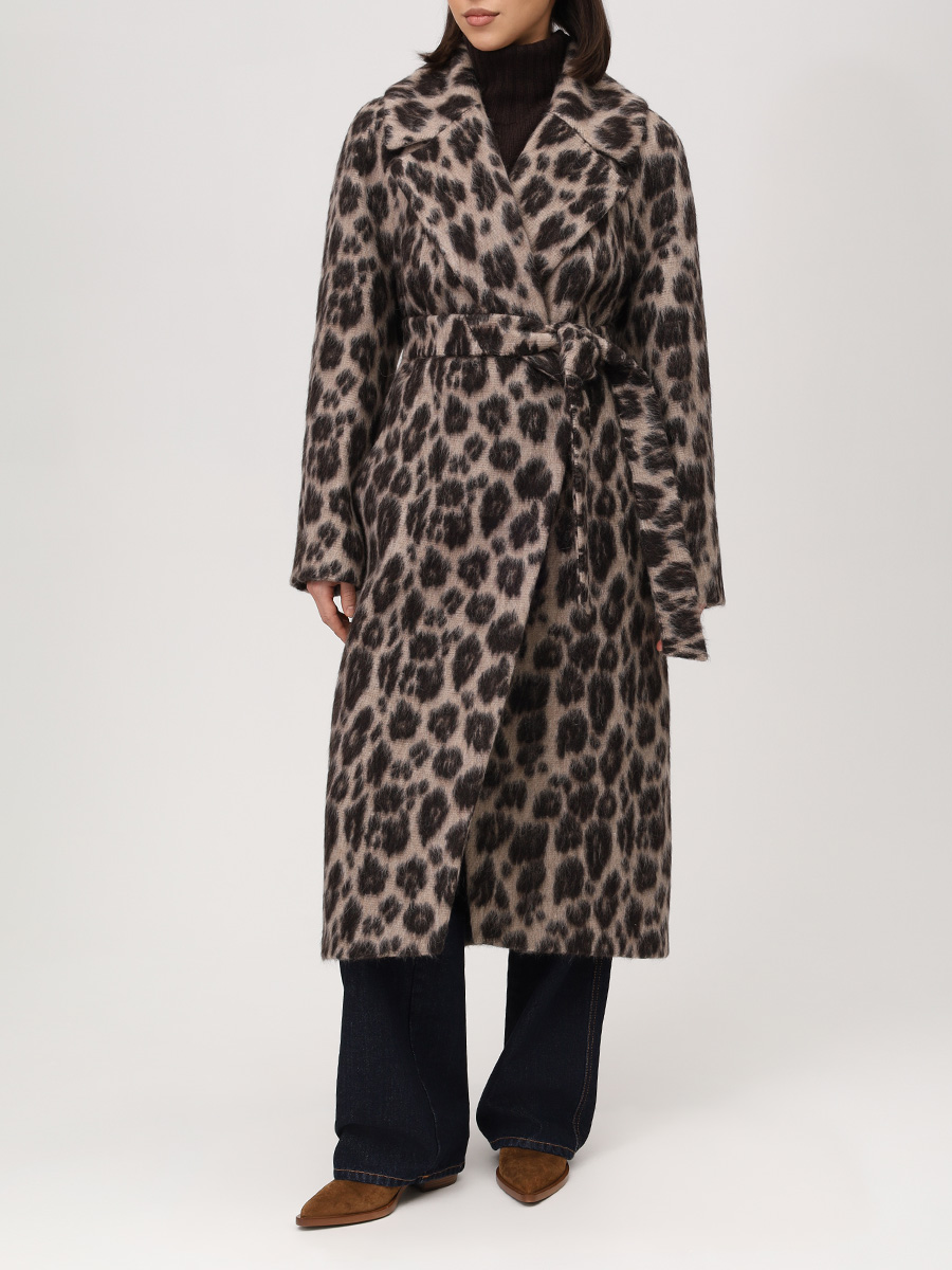 Пальто из сури альпака