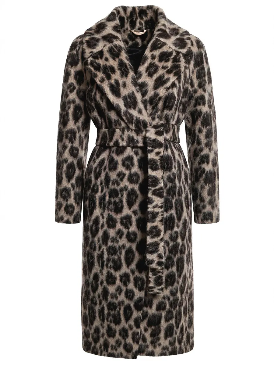 Пальто из сури альпака