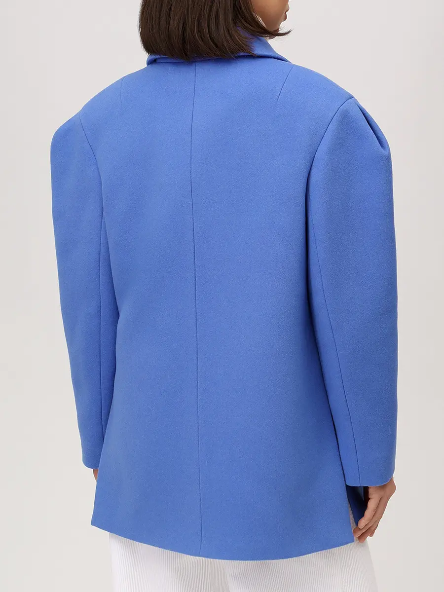 Пальто из кашемира и шерсти