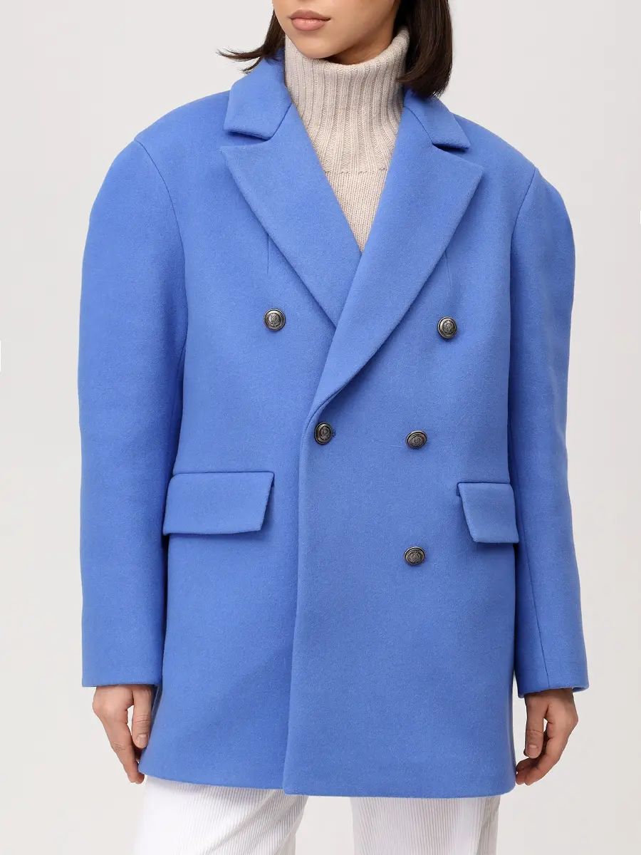 Пальто из кашемира и шерсти