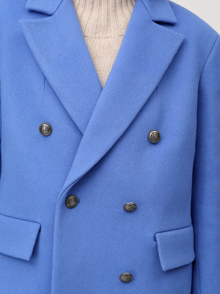 Пальто из кашемира и шерсти