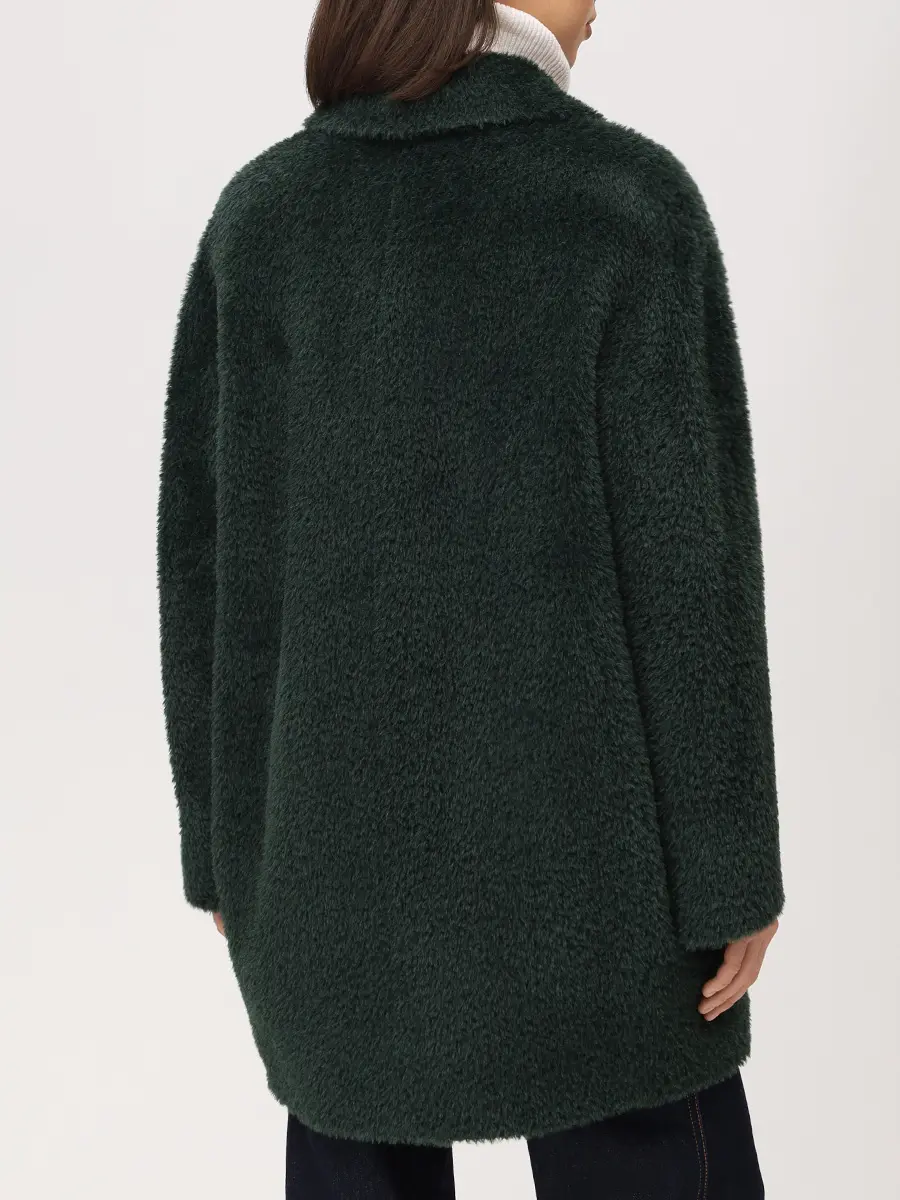 Пальто из сури альпака