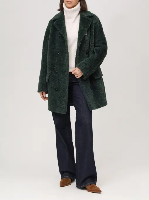 Пальто из сури альпака ELISABETTA