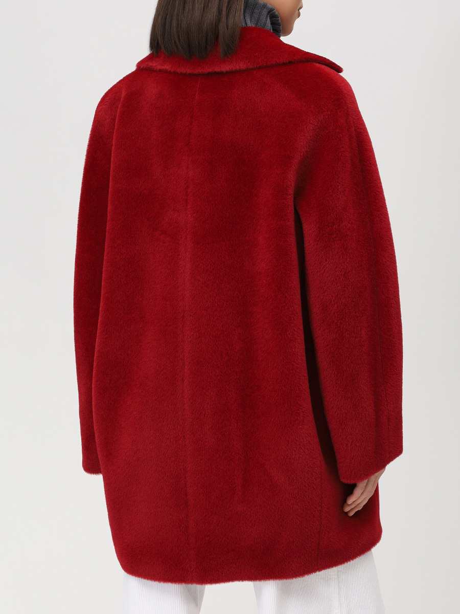 Пальто из сури альпака