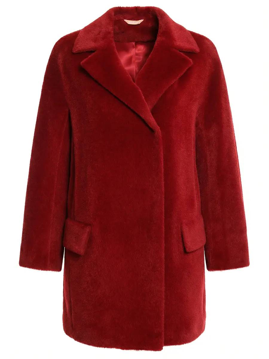 Пальто из сури альпака