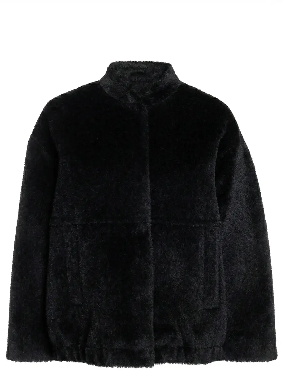 Пальто из сури альпака