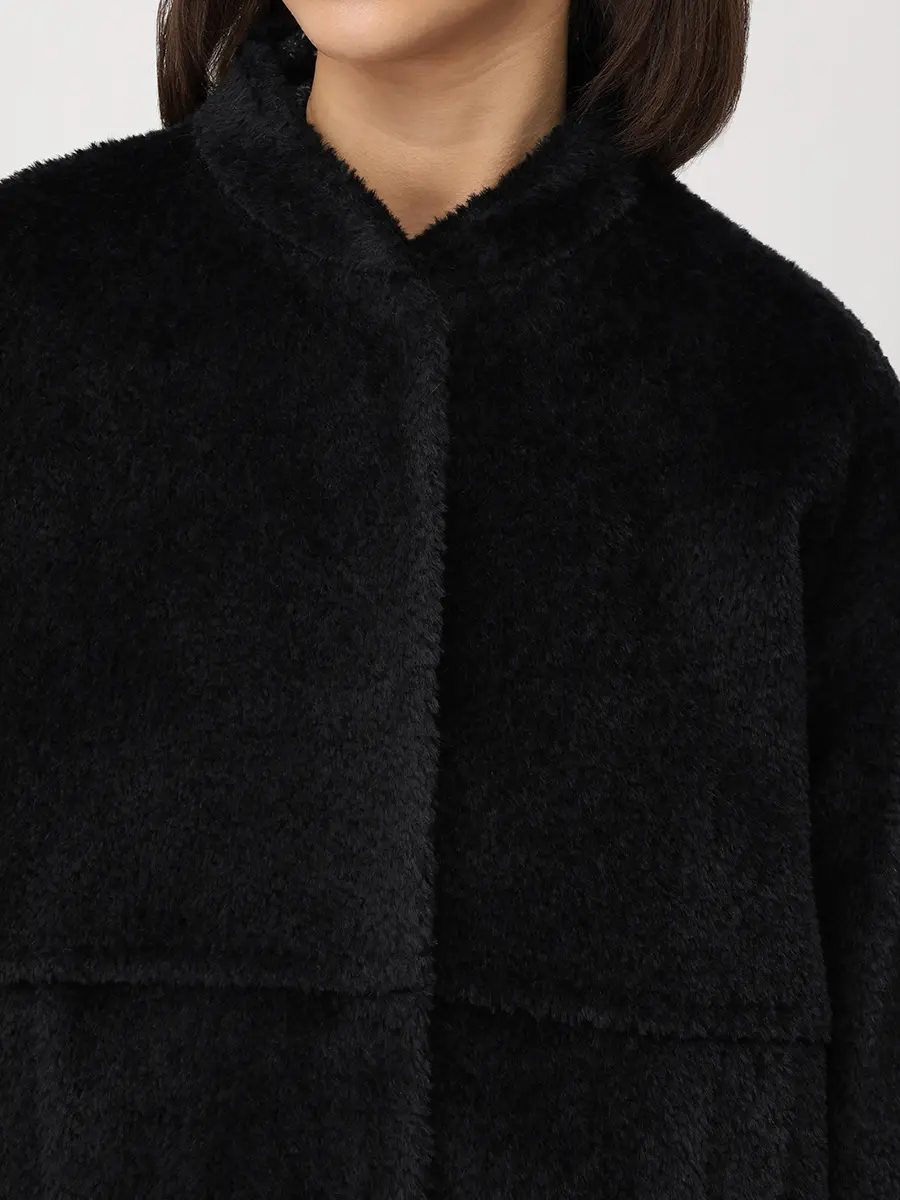 Пальто из сури альпака