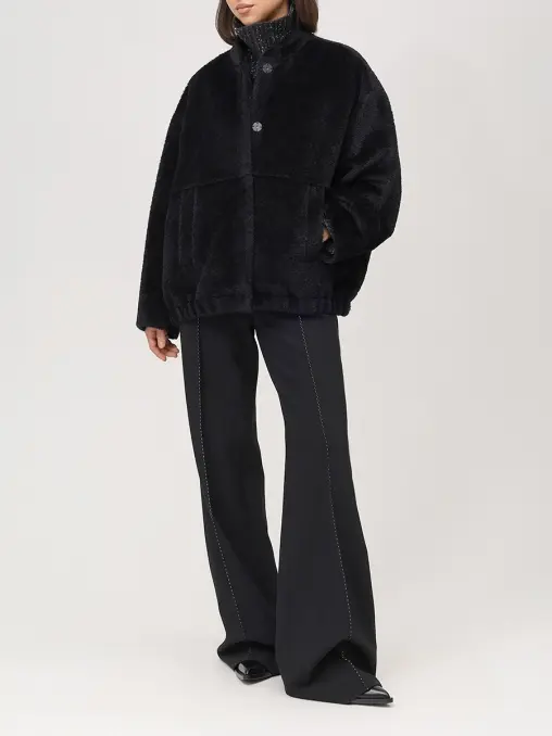 Пальто из сури альпака ELISABETTA