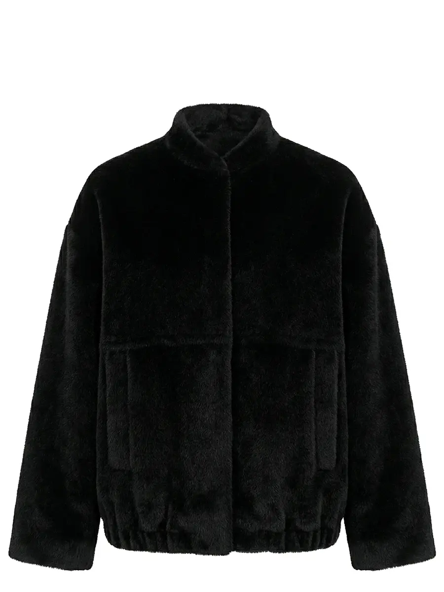 Пальто из сури альпака