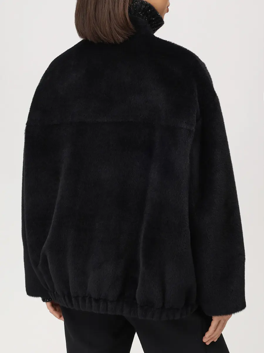 Пальто из сури альпака