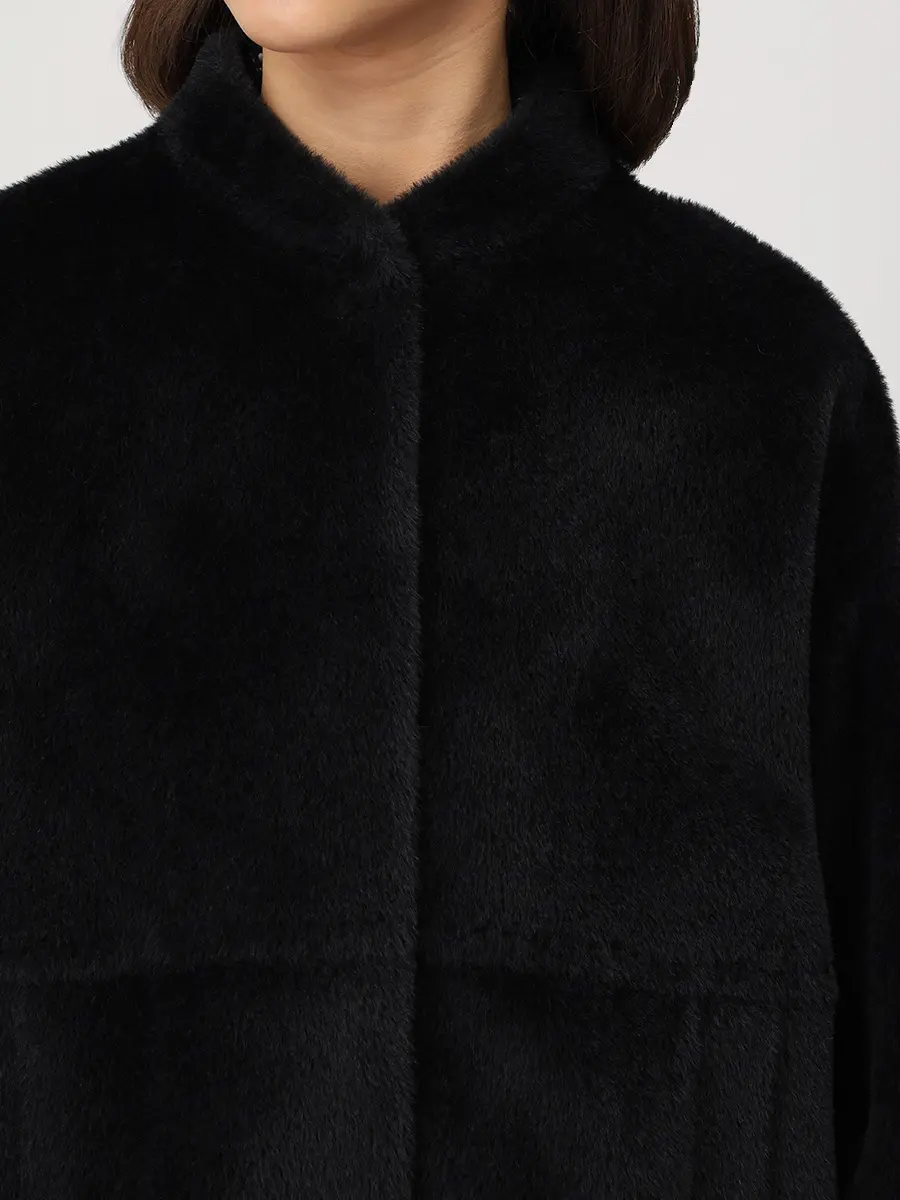 Пальто из сури альпака