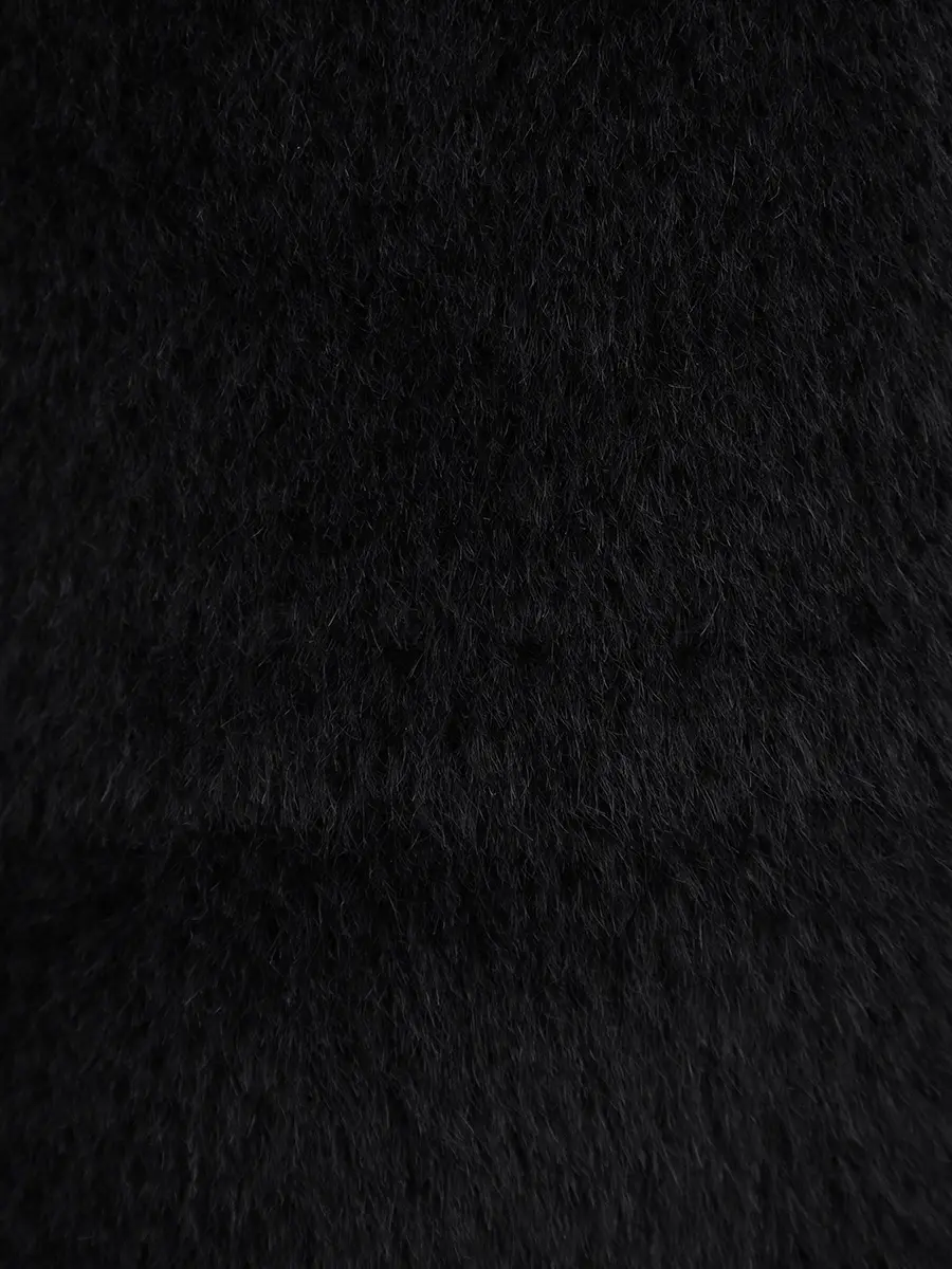 Пальто из сури альпака