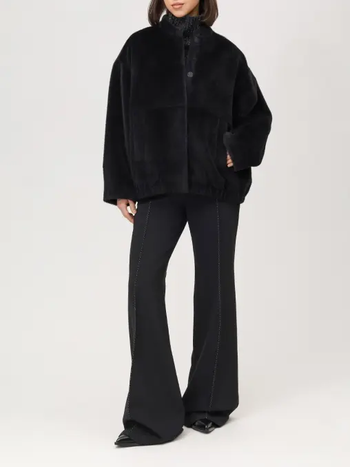 Пальто из сури альпака ELISABETTA