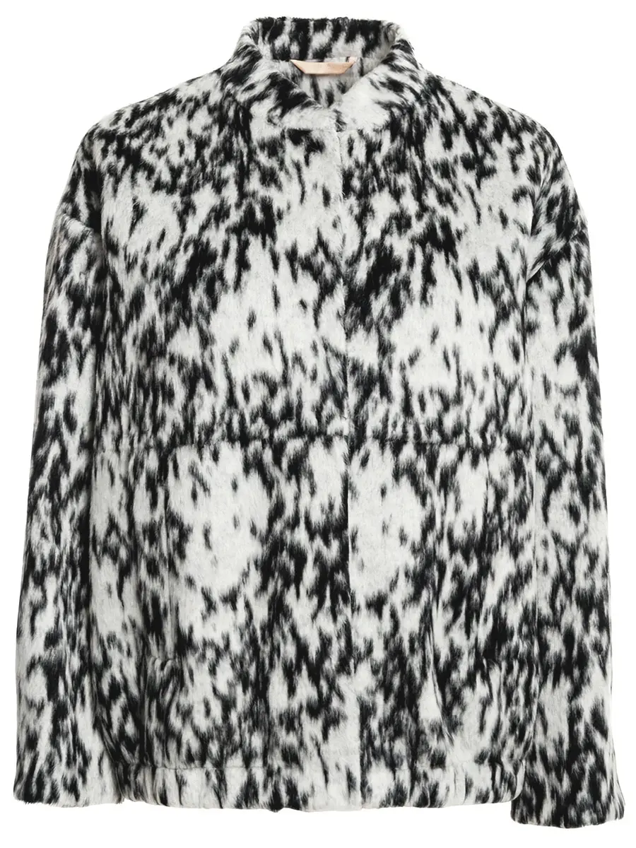 Пальто из сури альпака