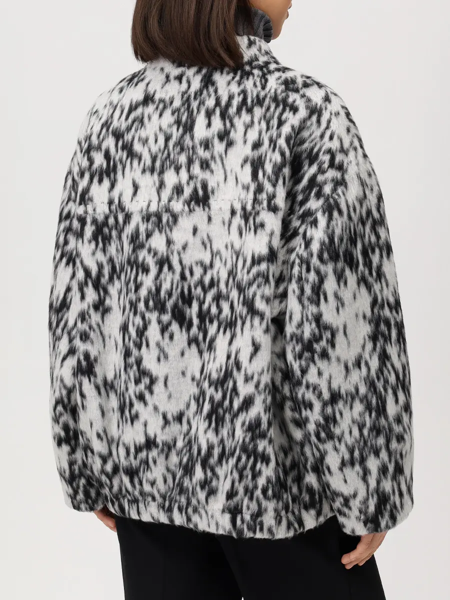 Пальто из сури альпака