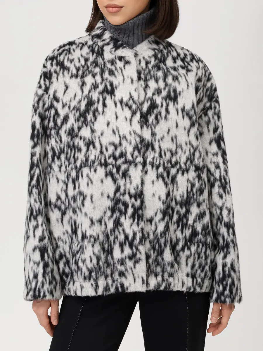 Пальто из сури альпака