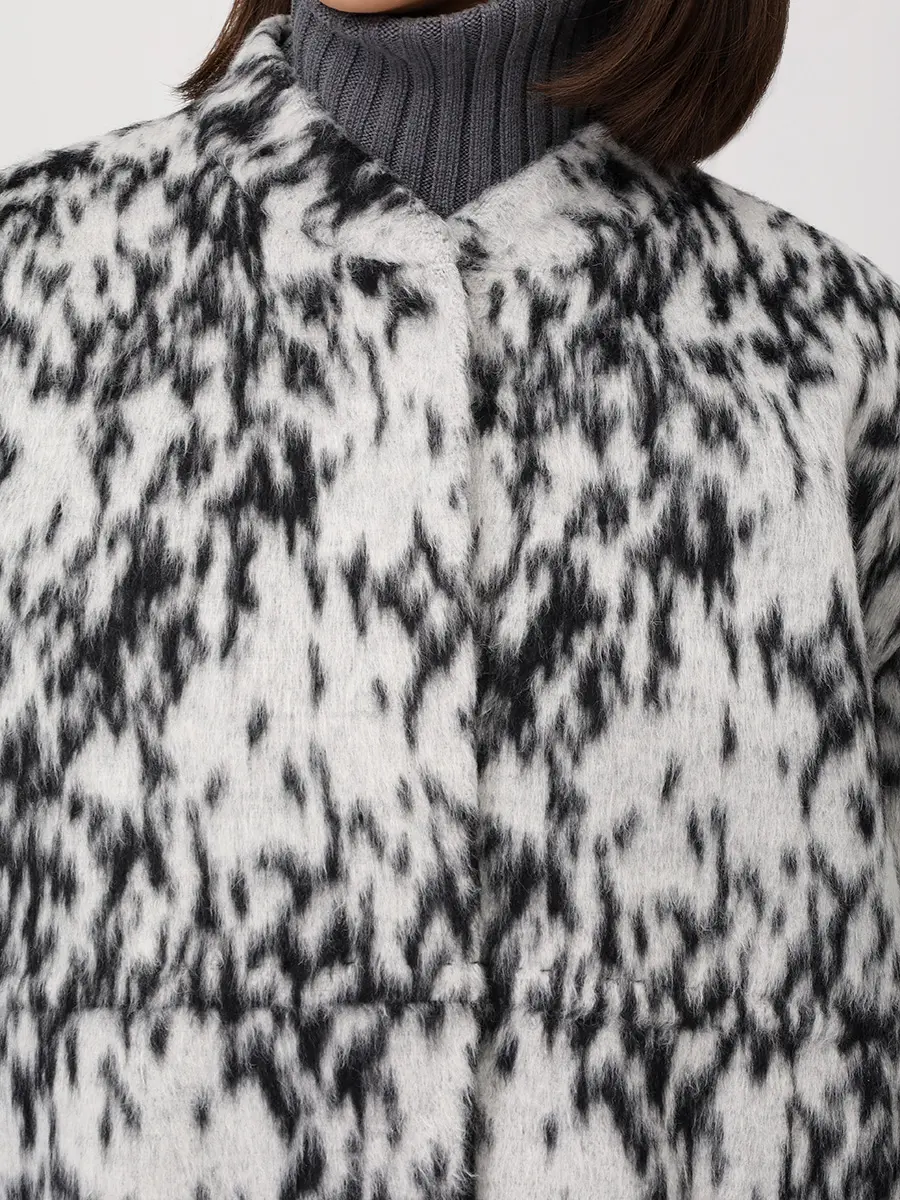 Пальто из сури альпака