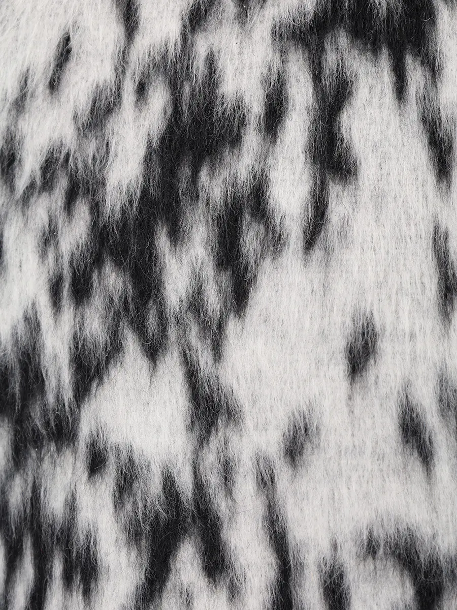 Пальто из сури альпака