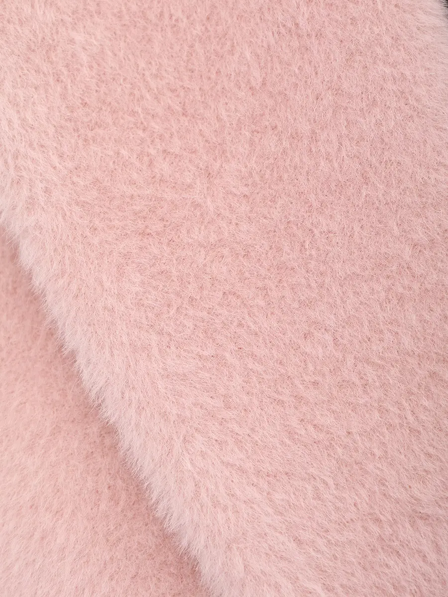 Пальто из шерсти альпака