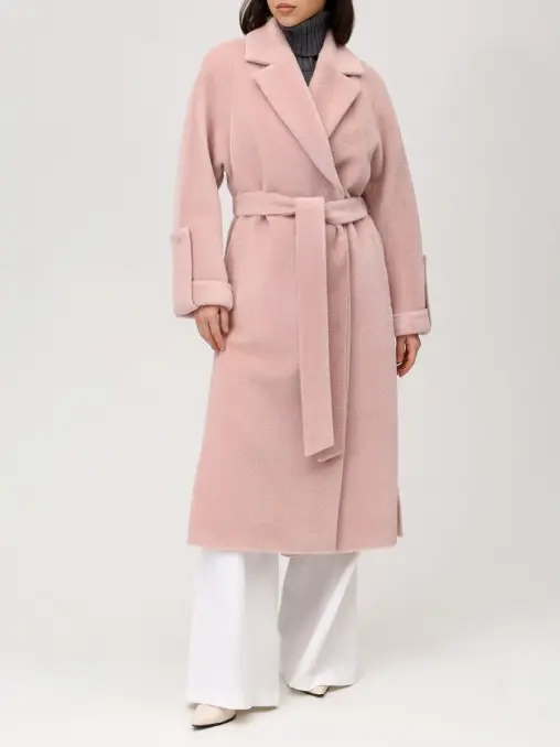 Пальто из шерсти альпака ELISABETTA