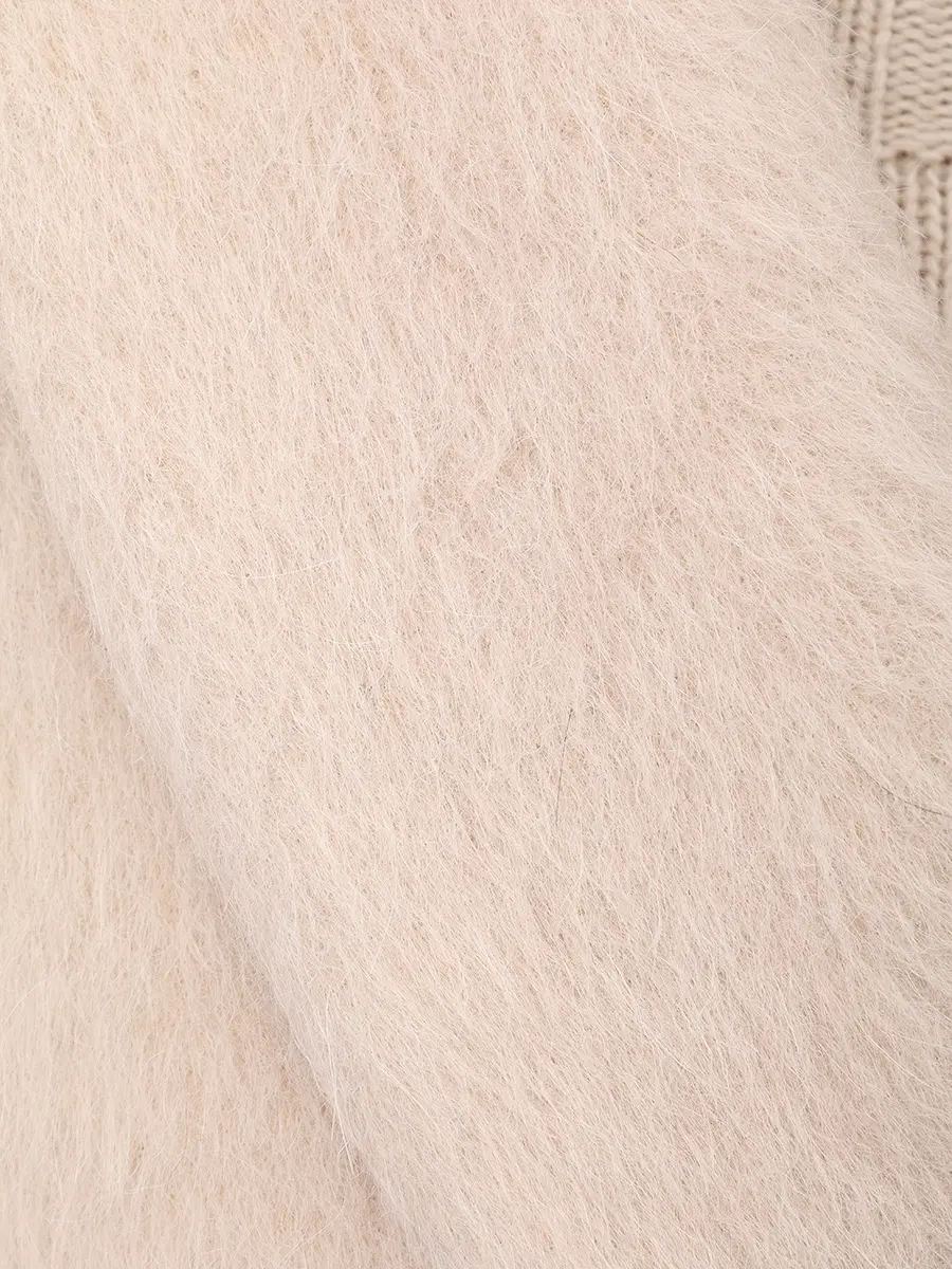 Пальто из сури альпака