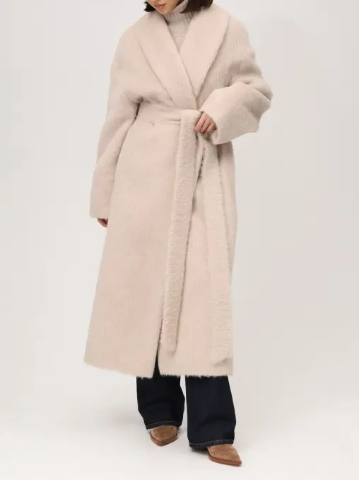 Пальто из сури альпака ELISABETTA