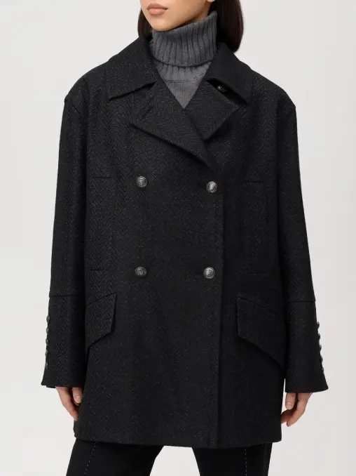 Пальто из шерсти ELISABETTA