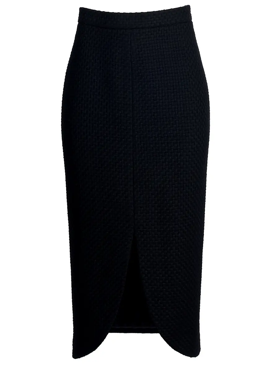 Юбка твидовая