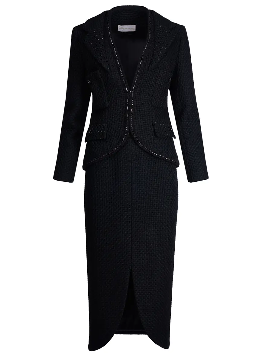 Костюм твидовый