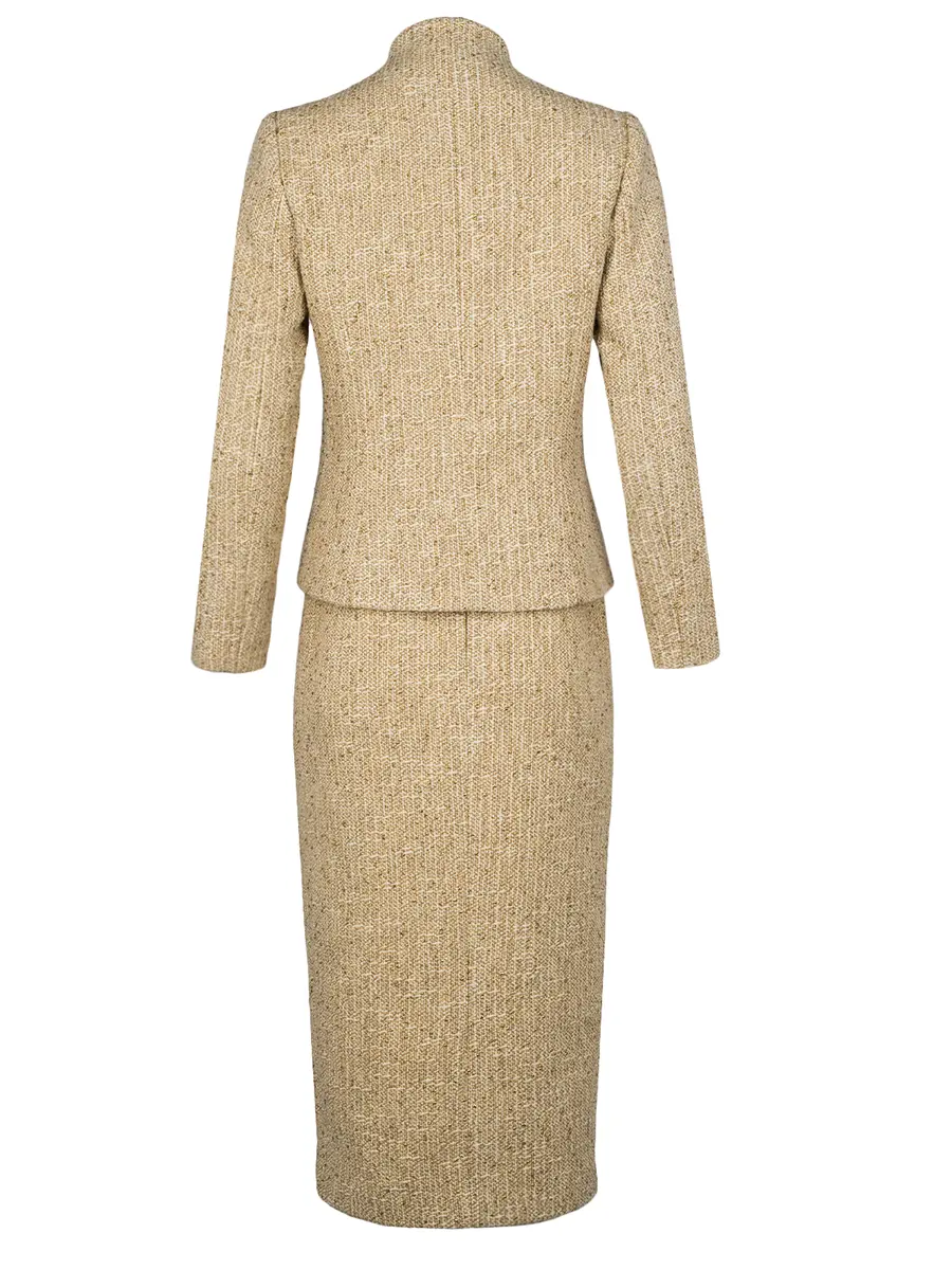 Костюм твидовый