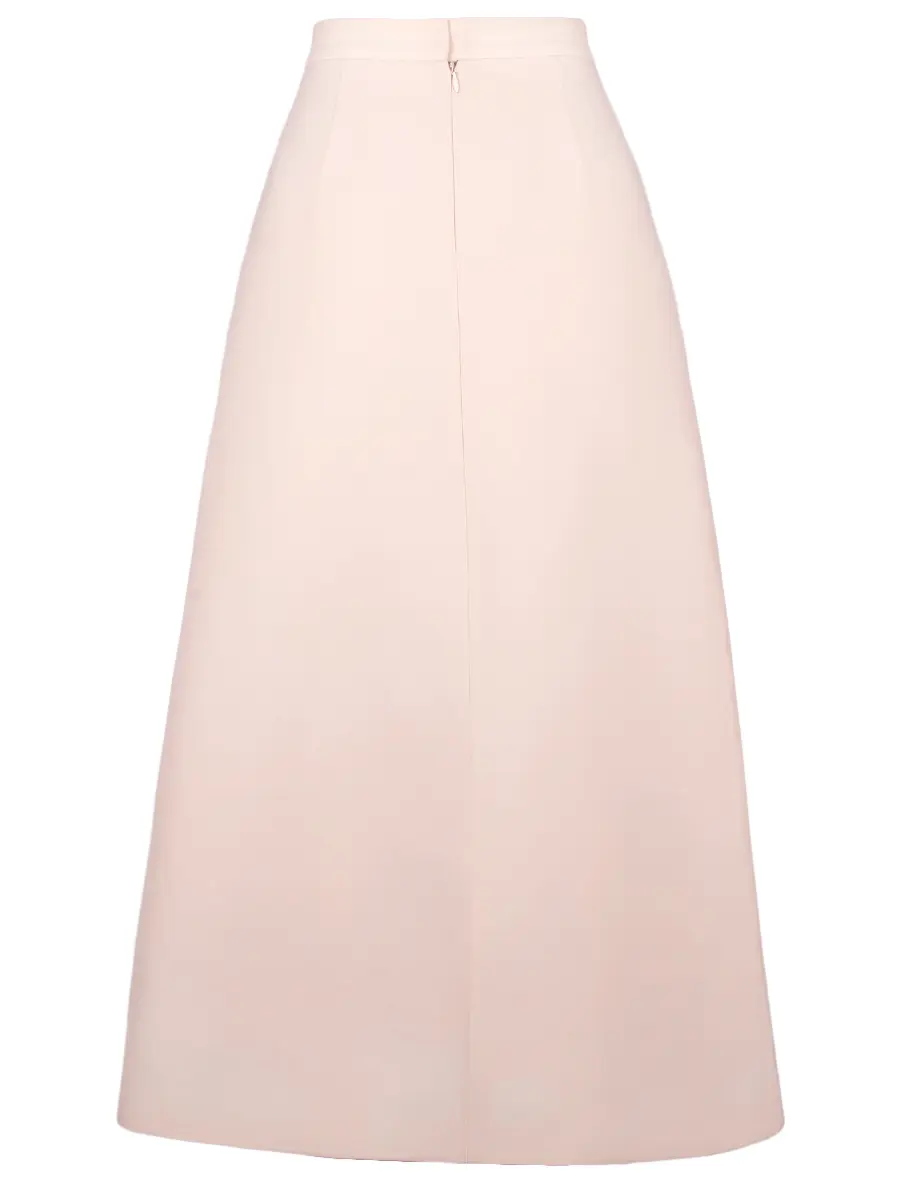 Юбка из шелка и шерсти