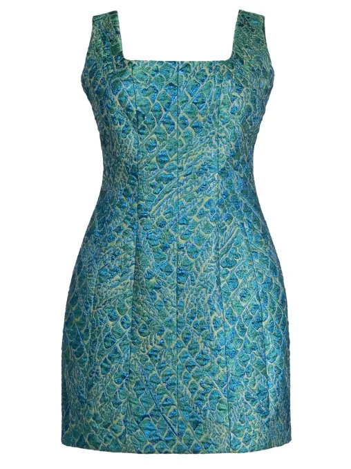 Платье из жаккарда SPERANZA COUTURE