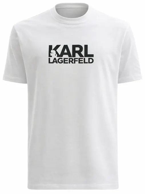 Футболка хлопковая KARL LAGERFELD