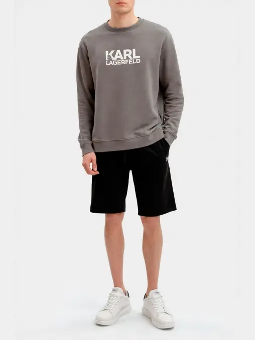Шорты хлопковые KARL LAGERFELD