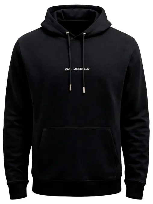 Худи хлопковое KARL LAGERFELD