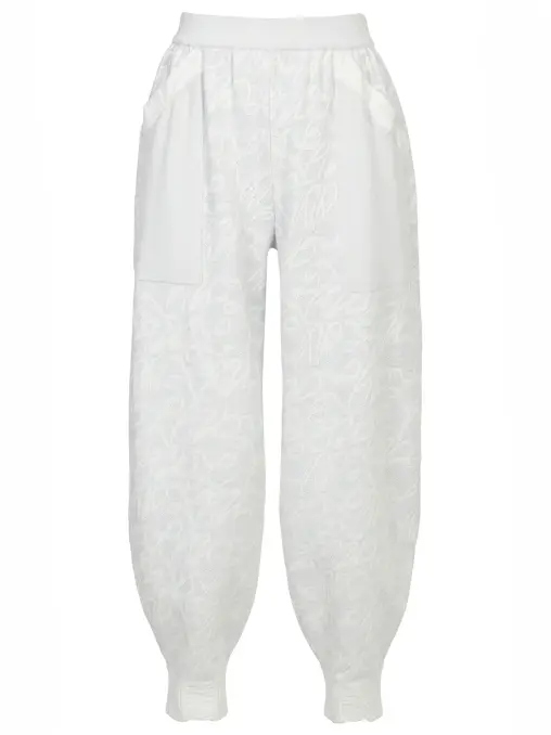 Джоггеры из вискозы AND THE BRAND