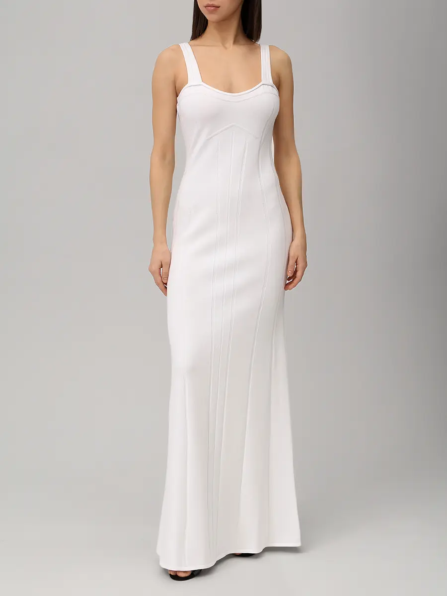 Платье из вискозы