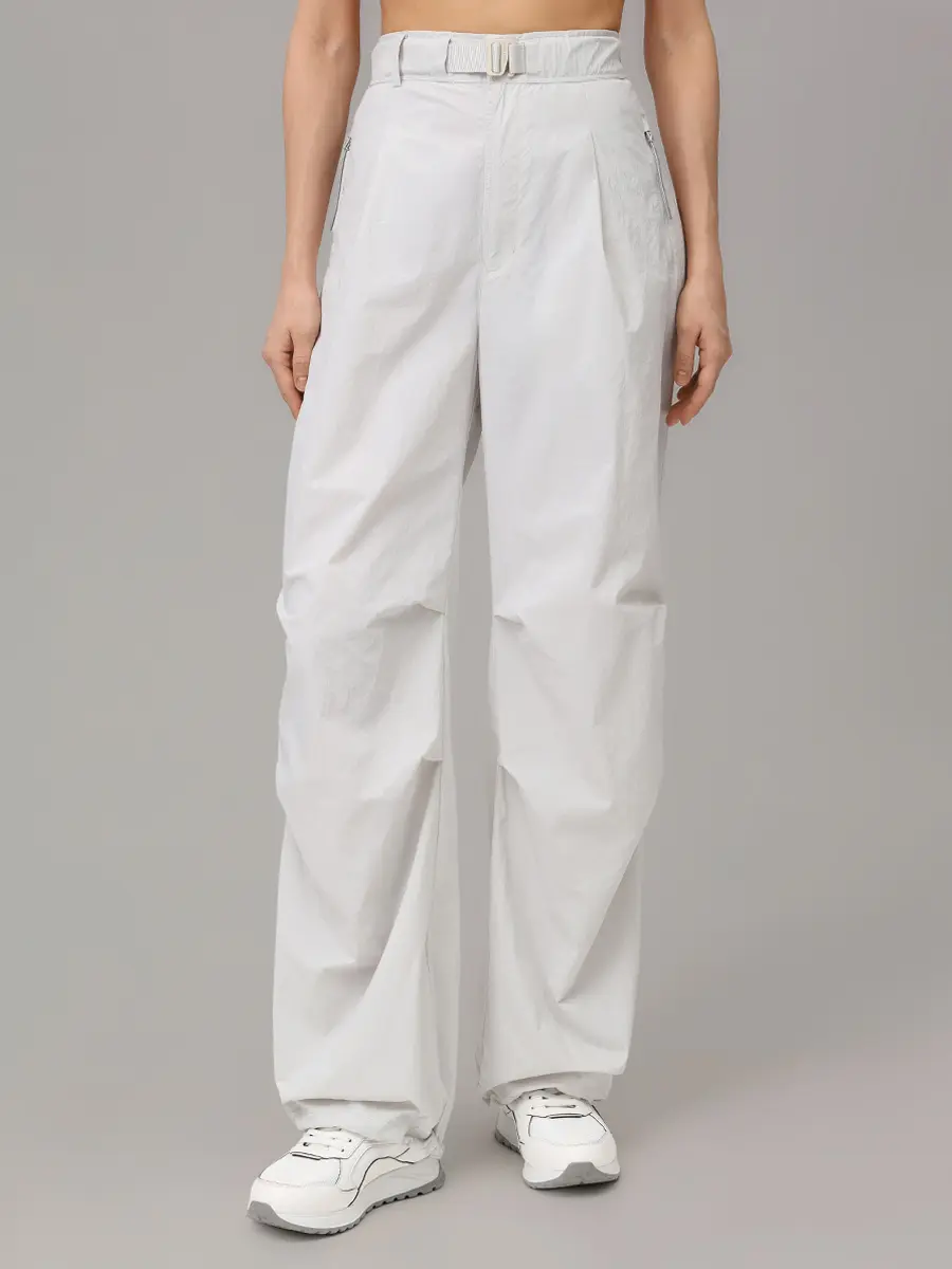 Брюки однотонные