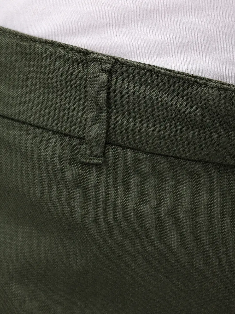 Брюки из хлопка и льна Riley