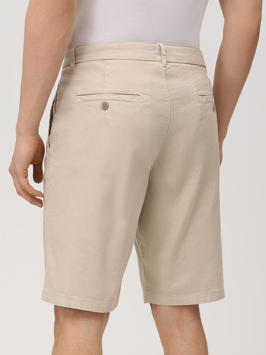 Шорты изо льна и хлопка Cole