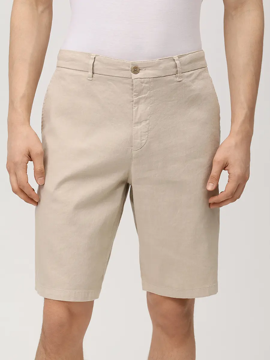 Шорты изо льна и хлопка Cole