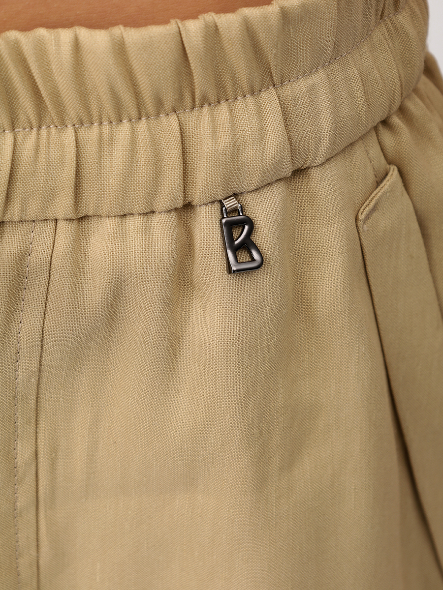 Шорты изо льна и вискозы Carmel