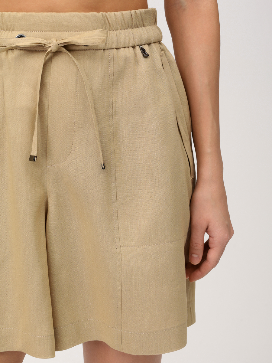 Шорты изо льна и вискозы Carmel