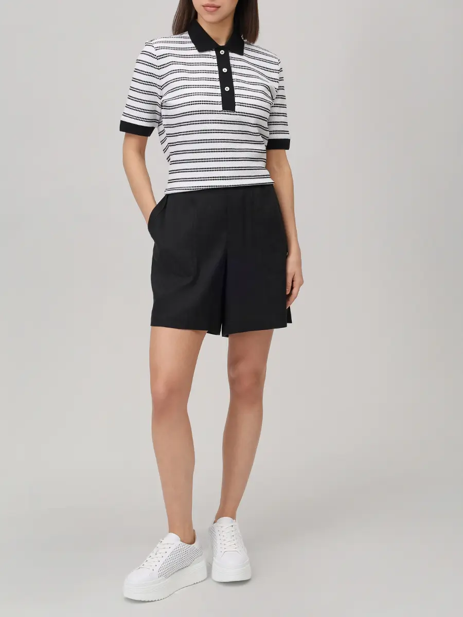 Шорты изо льна и вискозы Carmel